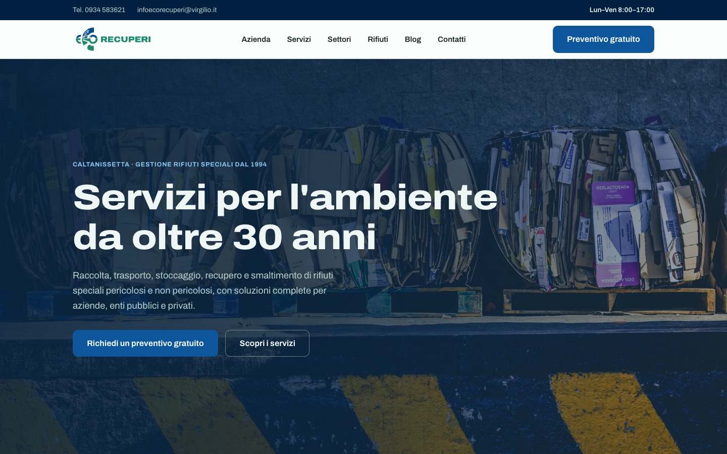 Eco-Recuperi — progetto
